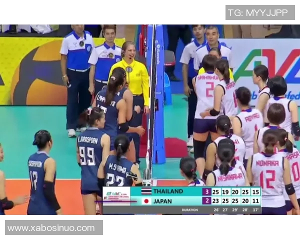 女排亚锦赛精彩对决泰国女排迎战韩国女排争夺晋级名额